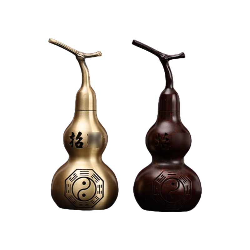 Feng Shui Brass Gourd  Wealth Attraction Ornament - DaoByEnergy